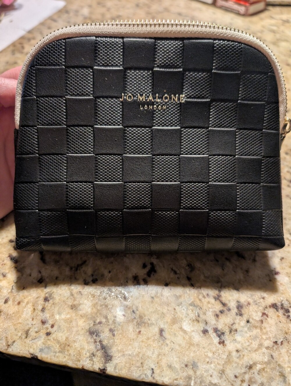 Jo Malone London Black Makeup Puch Bag NWOT